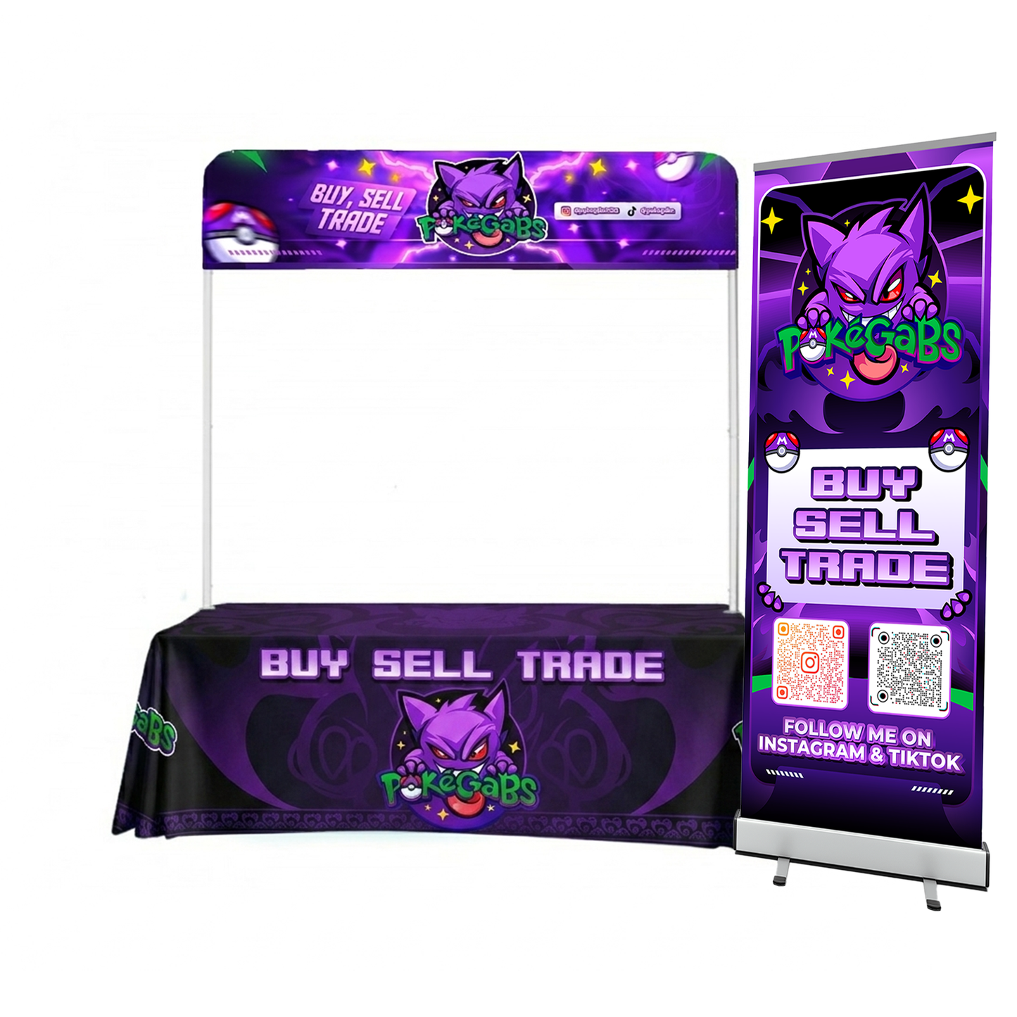Full booth setup bundle for card show vendors